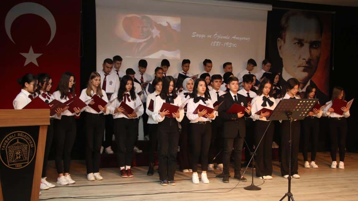 10 Kasım Atatürk'ü Anma Töreni Düzenledik